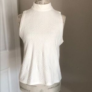 Anthropology cream top